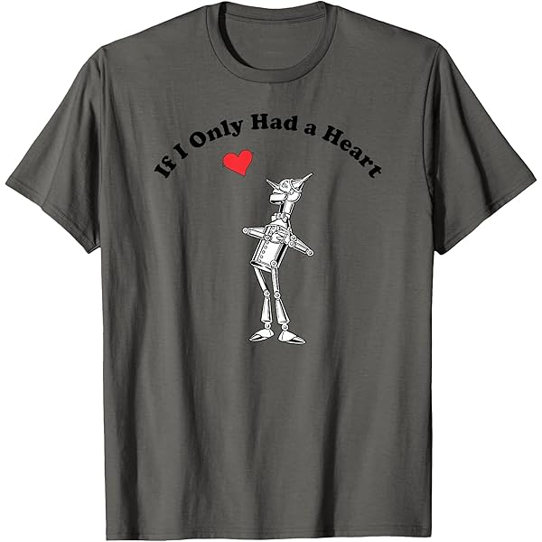 Amazon.com: Big Tin Man Shirt Art The Wizard of OZ Tinman T-Shirt